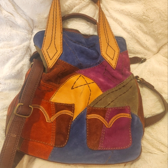 Lucy Brand Patchwork Handbag - Picture 3 of 7